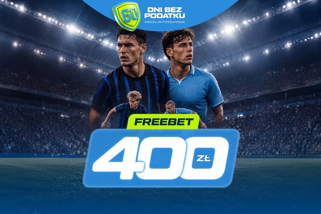 Freebet 400 zł za gola w meczu Inter Mediolan – Napoli