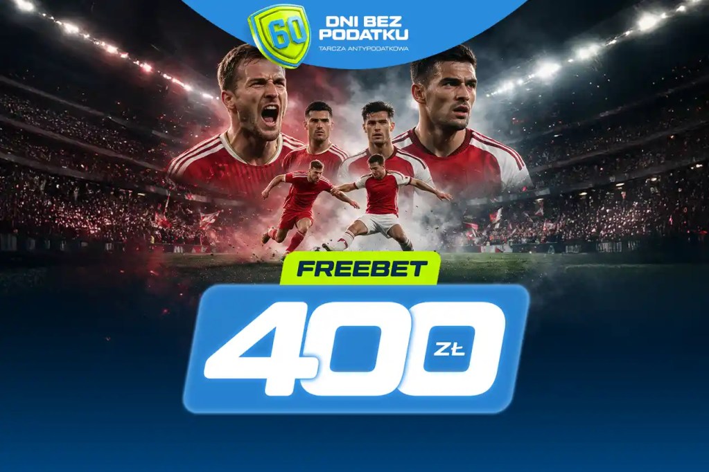 Freebet 400 zł za celny strzał w meczu Bayern Monachium – Arsenal i 60 dni gry bez podatku