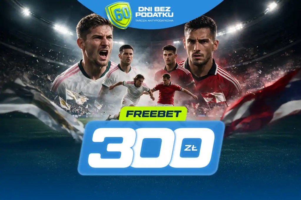 Freebet 300 zł za gola w meczu Real Madryt – Sevilla i 60 dni gry bez podatku