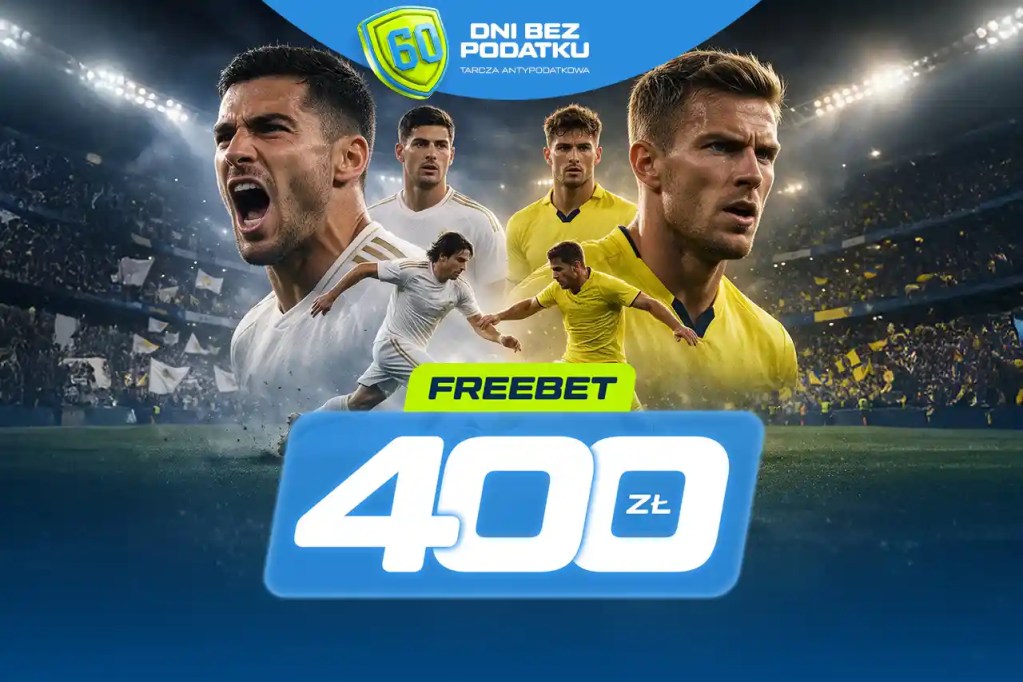 Freebet 400 zł za gola w meczu Real Madryt – Villarreal